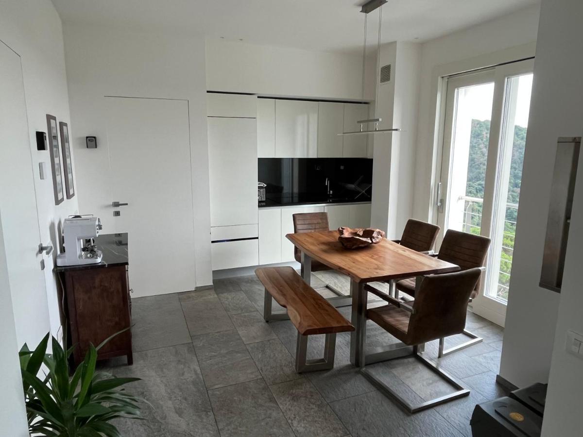 Penthouse - Villa Cardano Como Exteriér fotografie