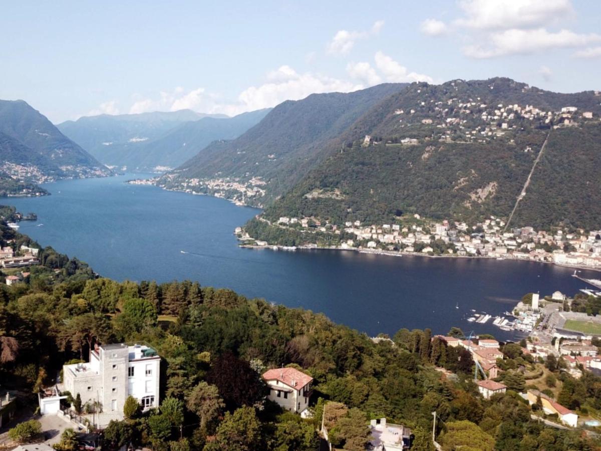 Penthouse - Villa Cardano Como Exteriér fotografie
