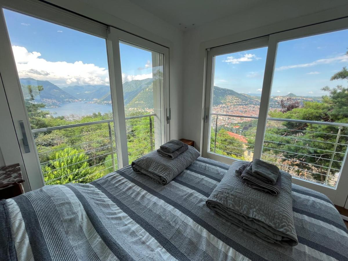 Penthouse - Villa Cardano Como Exteriér fotografie
