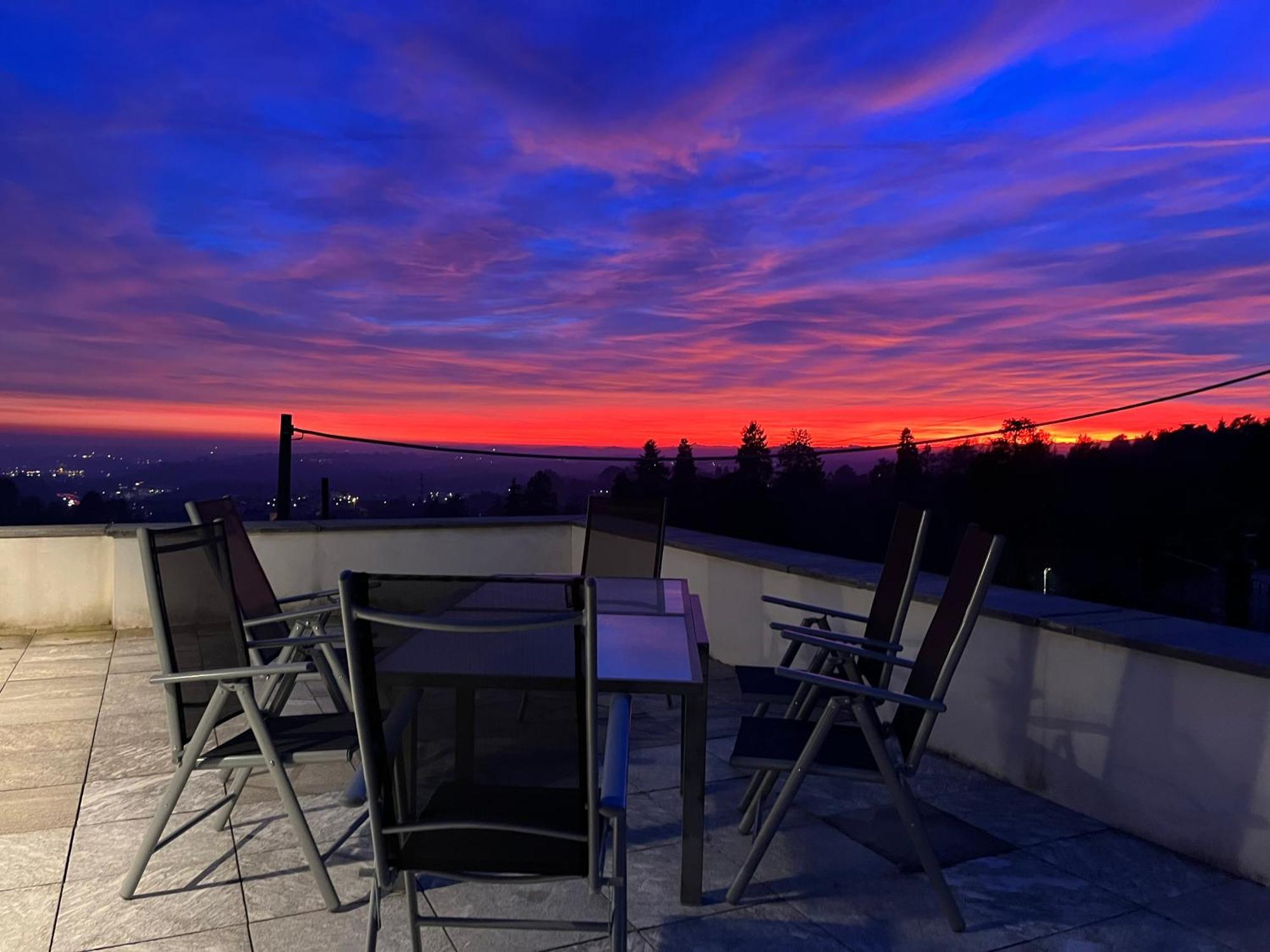 Penthouse - Villa Cardano Como Exteriér fotografie